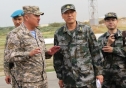 Военный атташе КНР старший полковник Ли Вэньбинь в 36 ДШБр