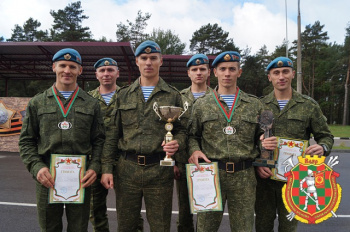 Команда Сил специальных операций заняла первое место в чемпионате ВС РБ по военному пятиборью