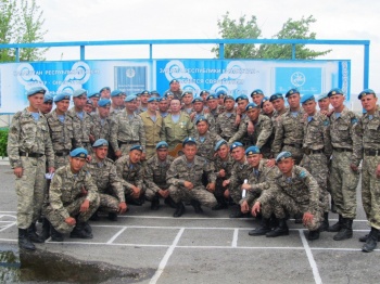 Встреча с военнослужащими Талдыкорганской десантно-штурмовой бригады