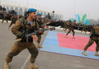 Спецназ Вооруженных Сил Узбекистана принял участие в патриотической акции