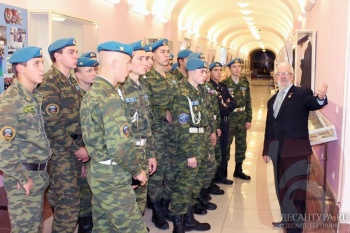 Воспитанники белгородских военно-патриотических клубов прошли стажировку в Рязанском полку ВДВ
