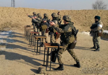 Командиры рот ДШВ ВС РК направлены на курсы обучения «Тактик»