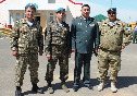Празднование 84-й годовщины Воздушно-десантных войск в Астане, 2 августа 2014 г.

36 десантно-штурмовая бригада.  Комбриг с ветеранами из Караганды и Алматы.