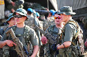 14 мая 2015 года. Оперативная группа Генштаба ВС РК, а также подразделения спецназа и десантно-штурмого батальона ВС РК, в Таджикистане.