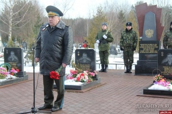 Командующий ВДВ Владимир Шаманов приедет в Псков почтить память погибших десантников 6-й роты