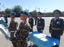 Новобранцы ДШВ ВС РК приведены к Военной присяге