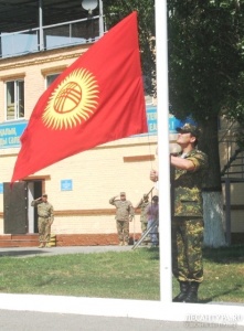 Кыргызский воинский контингент принимает участие в учении «Степной орел-2015»
