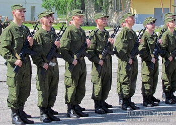 Новобранцы Новороссийского десантно-штурмового соединения приведены к Военной присяге
