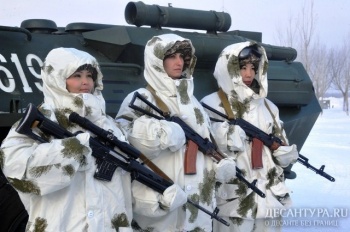 Военнослужащая 36 десантно-штурмовой бригады примет участие в конкурсе «Батыр арулар»