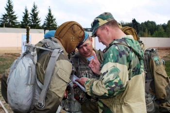 Казахстанский контингент отрабатывает слаживание подразделений в рамках учения КСОР ОДКБ