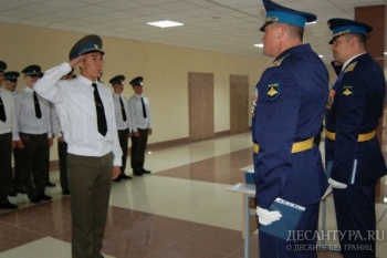 В Рязанском воздушно-десантном училище прошел первый выпуск прапорщиков