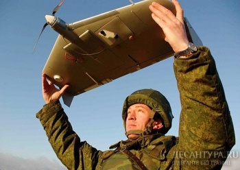 В Ленинградской области проходят тренировки расчетов БЛА спецназа ЗВО