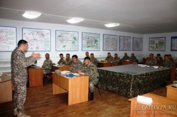Завершились сборы командиров батальонов Аэромобильных войск ВС РК