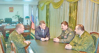 Заместитель командующего ВДВ А.В. Холзаков: «В Камышине расположена элитная военная часть»