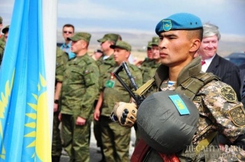 Миротворческое подразделение Аэромобильных войск ВС РК выполнило поставленные в ходе учения задачи