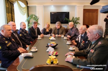 Командующий ВДВ встретился с ветеранами города Камышина