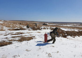 Десантники из Приморья отработали тактические действия в условиях действия ДРГ условного противника