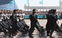 Военный парад в честь Дня защитника Отечества, Астана 7 мая 2014 г.
Морская пехота.