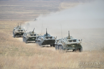 В Десантно-штурмовых войсках ВС РК проводятся учения батальонных тактических групп