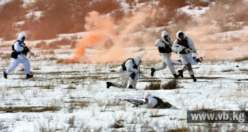 Бойцы спецподразделения «Скорпион» и Национальной гвардии оттачивают боевое мастерство