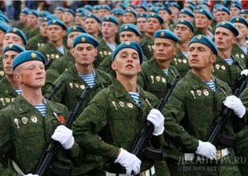 В военных парадах и торжественных шествиях 9 мая примут участие более 7000 десантников