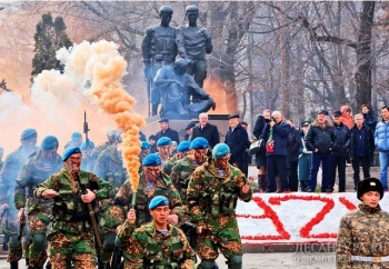 В Казахстане чествовали воинов-интернационалистов