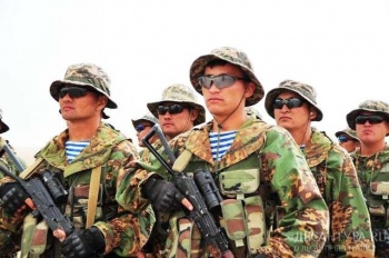 Казахстанские военные изучили местность и провели разведывательные действия в составе КСОР ОДКБ