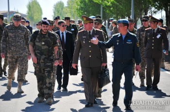 Участники семинара ОБСЕ посетили 36-ю десантно-штурмовую бригаду