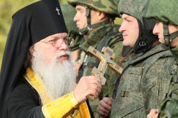 Военные священники  ВДВ провели мастер-класс для начсостава Сухопутных войск