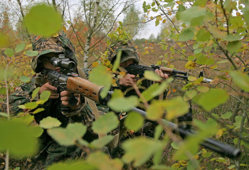 На полигоне 38-й десантно-штурмовой бригады ССО ВС РБ начались международные соревнования на лучшую снайперскую пару