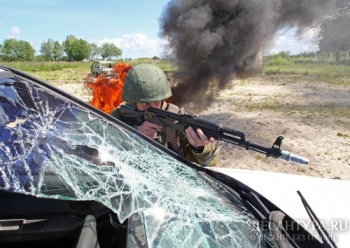 Мотострелки БФ совместно с десантниками ВДВ уничтожили условное НВФ в Калининградской области